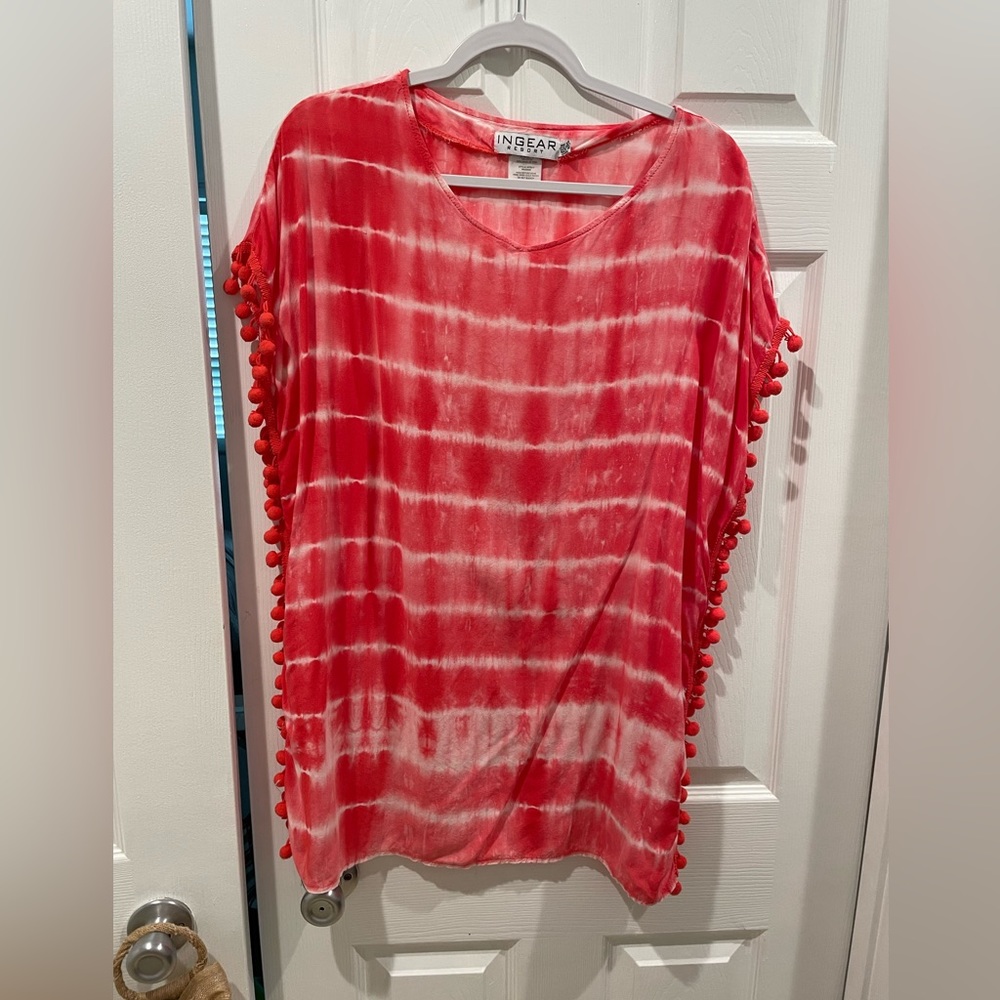 Tie dye coverup